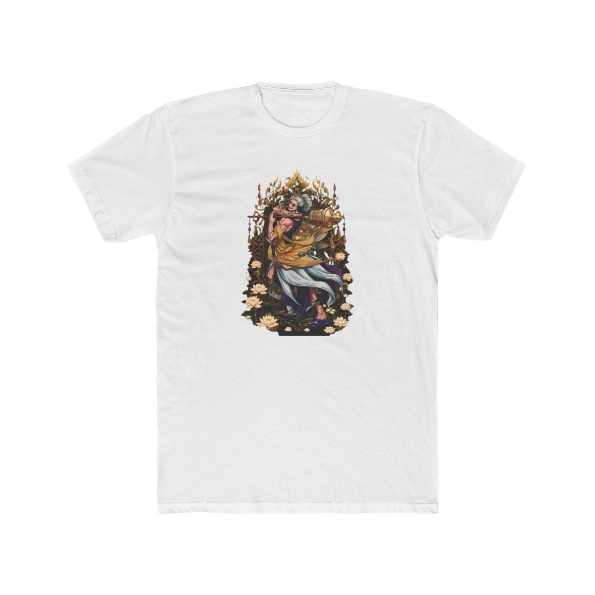 Enlightened Warrior – Divine Buddha Art T Shirt - Official t-shirts merchandise