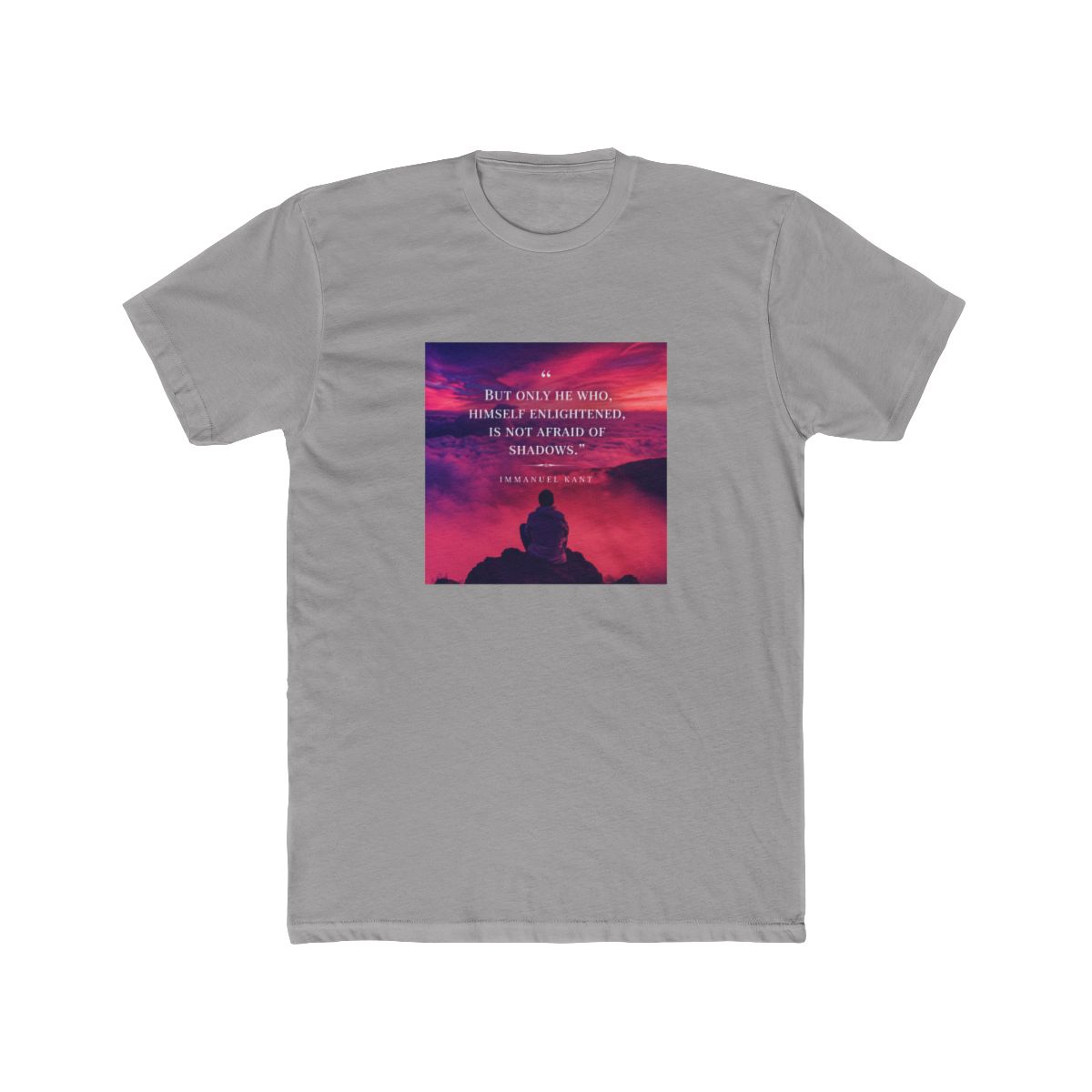 Immanuel Kant quote: But only he who T-Shirt - Official t-shirts merchandise