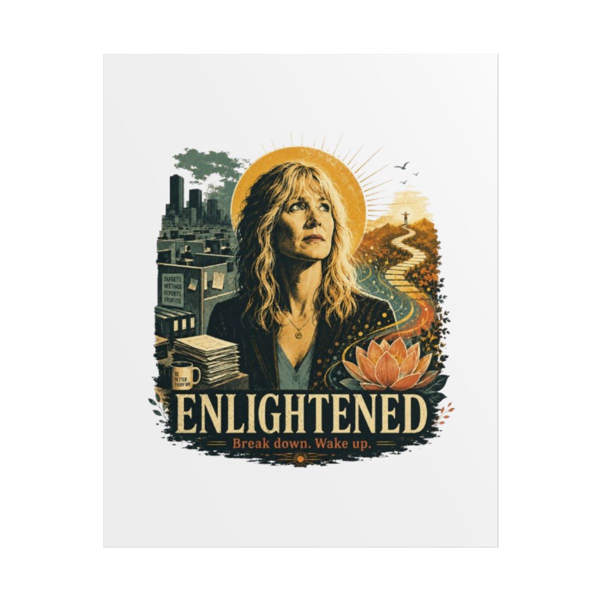 Enlightened Poster #4 - alternate angle 1, merchandise