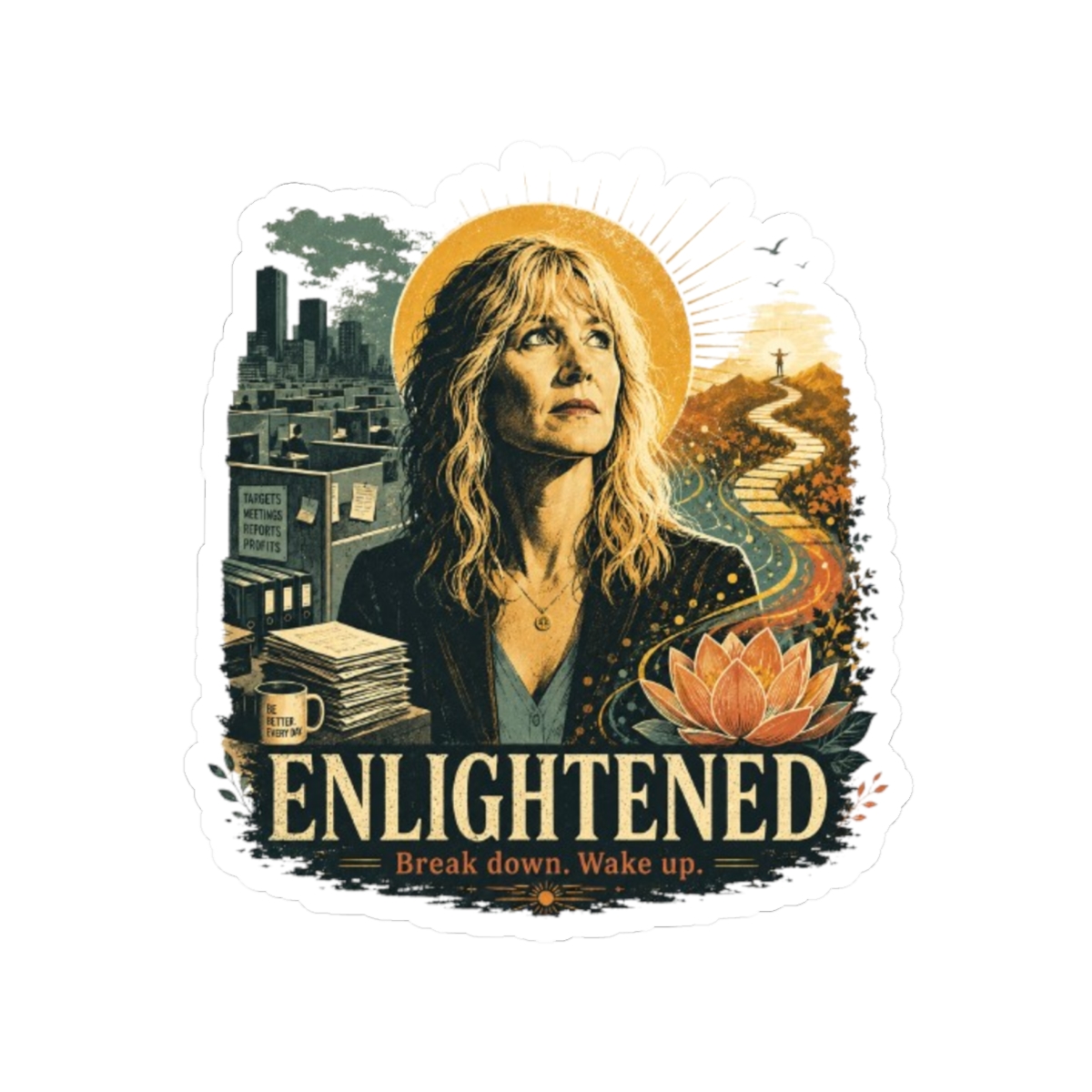 Enlightened Sticker #4